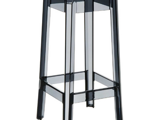 Σκαμπό Μπαρ Fox Stool 65 Black 32-0107 36Χ36Χ65cm Siesta Πολυπροπυλένιο