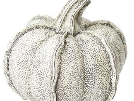 Διακοσμητική Κολοκύθα VRE114K2 17,5cm White Espiel Πολυρεσίνη