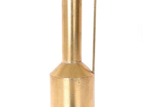 Βάζο Αμφορέας 012.862259593 16,5x50cm Gold Μέταλλο