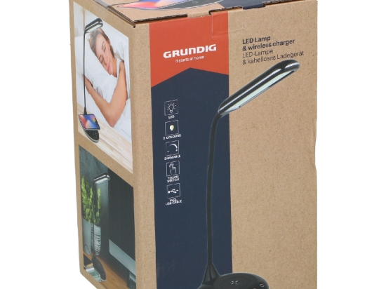 ΑΣΥΡΜΑΤΟΣ ΦΟΡΤΙΣΤΗΣ & ΛΑΜΠΑ USB GRUNDIG