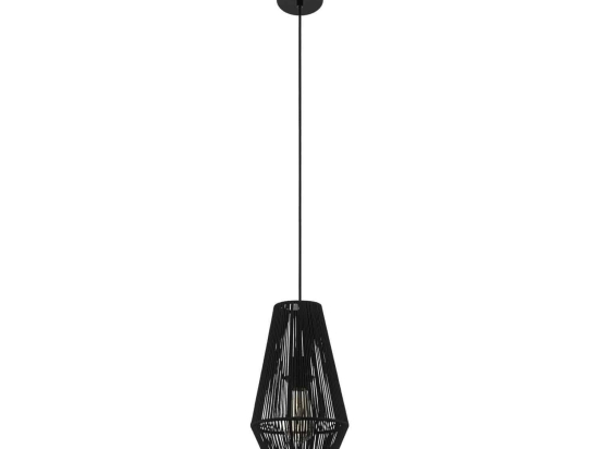 Φωτιστικό Οροφής 97795 Black Palmones Eglo Μέταλλο