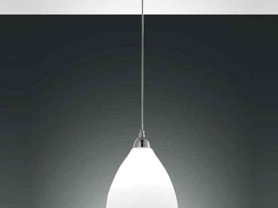 Φωτιστικό Οροφής Provenza 2907-45-102 White Fabas Luce Μέταλλο,Γυαλί