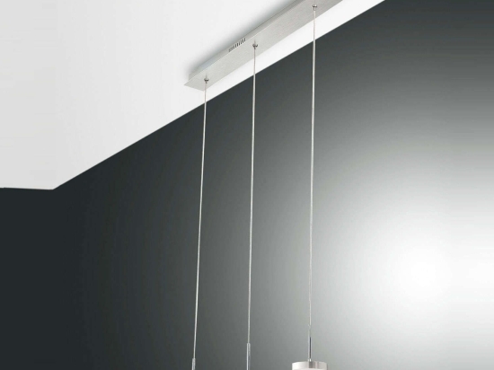 Φωτιστικό Οροφής Led Dunk 3239-47-212 Aluminium Fabas Luce Μέταλλο