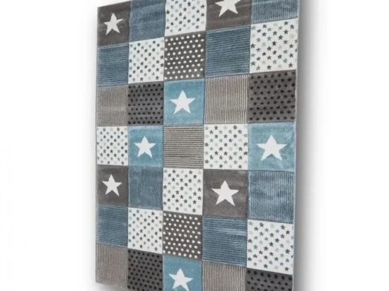 Eco-Carpet Παιδικό Χαλί 80x150 - Elite Line Μπλε