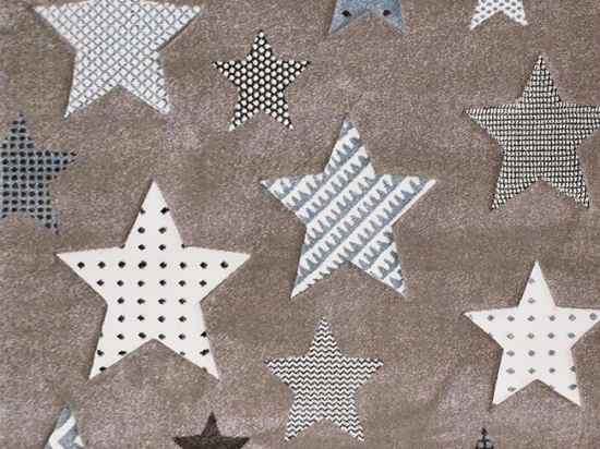 Χαλί Diamond 21895-070 Round Beige-Blue Merinos 160X160 Round