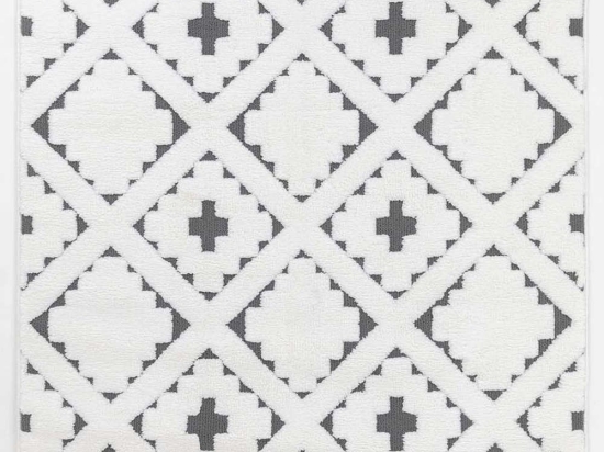 Χαλί Perla D046A1A Cream-Grey Ezzo 160X230cm