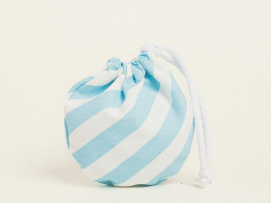 Beauty Home ΠΟΥΓΚΙ ΟΒΑΛ ΜΕ ΚΟΡΔΟΝΙ 13 x 14 cm ΔΙΑΓΩΝΙΑ ΡΙΓΑ ΓΑΛΑΖΙΟ