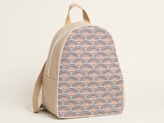 Beauty Home BACKPACK 43x35x23cm ΥΦΑΣΜΑ ΒΕΝΤΑΛΙΕΣ ΓΗΙΝΑ ΧΡΩΜΑΤΑ