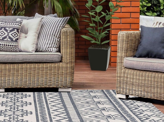 Χαλί Yoga 500 Anthracite-Ivory Arte Espina 200X290cm
