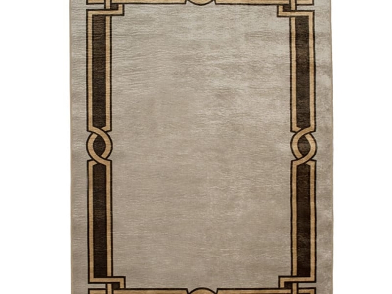 Χαλί PWC-0019 pakoworld εκρού-καφέ 140x200εκ