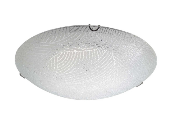 Φωτιστικό Οροφής Wall & Ceiling Luminaires DL08140 White Μέταλλο,Γυαλί