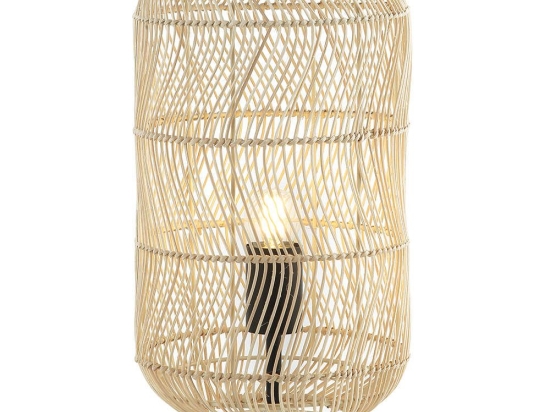 Φωτιστικό Επιτραπέζιο 20231 1xE14 Max 25W Rattan Natural Rattan, Μέταλλο