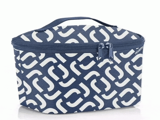 Τσάντα Χειρός Ισοθερμική Signature LG4073 22,5x12x18,5cm 2,5lt Dark Blue-White Reisenthel Πολυέστερ
