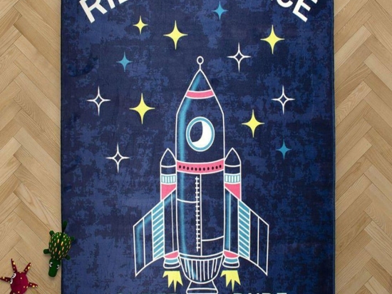 Χαλί Spaceship 294 Dark Blue DimCol 135X200cm