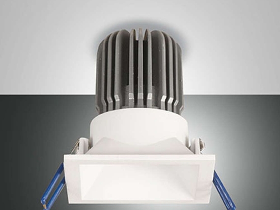 Φωτιστικό Σποτ Χωνευτό Crio Square 3661-92-102 11W Led 3000K 8,2x8,2x10cm White Fabas Luce Τετράγωνο Αλουμίνιο