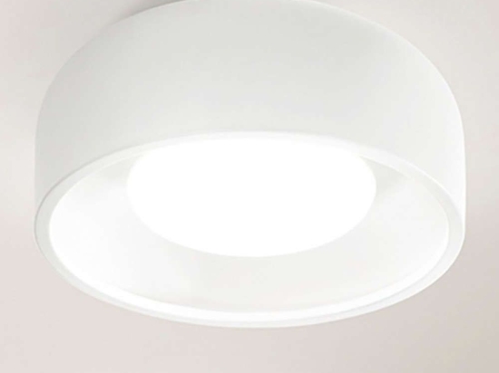 Φωτιστικό Οροφής - Πλαφονιέρα 6662 B 1XE27 60W Φ48cm 20cm White Perenz Μέταλλο