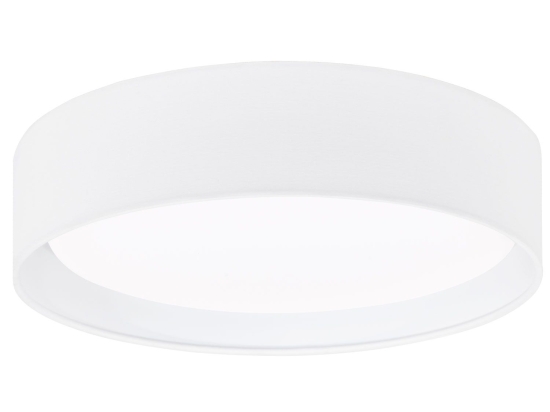 Φωτιστικό Οροφής Led Pasteri 31588 White Eglo Μέταλλο,Ύφασμα