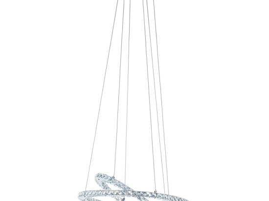 Φωτιστικό Οροφής Led Varrazo 31667 Silver Eglo Μέταλλο