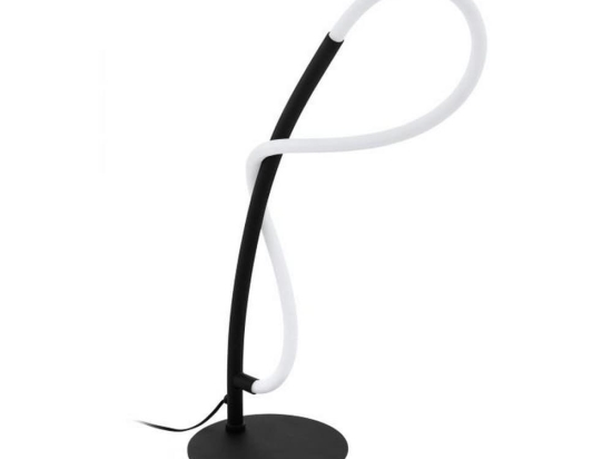 Φωτιστικό Επιτραπέζιο Led Egidonella 99383 3000K Black-White Eglo Μέταλλο,Πλαστικό