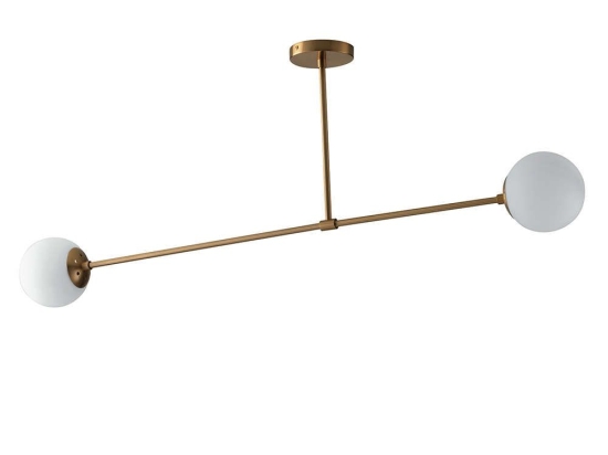 Φωτιστικό Οροφής - Ράγα I-Themys-T2 8031414870035 Gold-White Luce Ambiente Design Μέταλλο