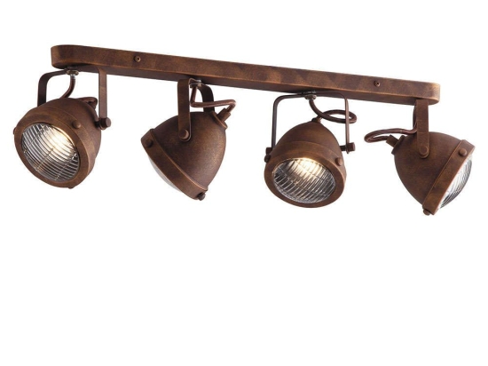 Φωτιστικό Οροφής - Σποτ I-Habana-AP4 Rust Luce Ambiente Design Μέταλλο