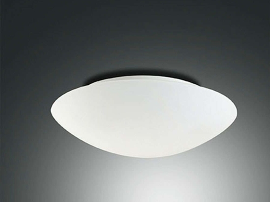 Φωτιστικό Οροφής - Τοίχου Pandora Led 3563-65-102 White Fabas Luce Μέταλλο,Γυαλί