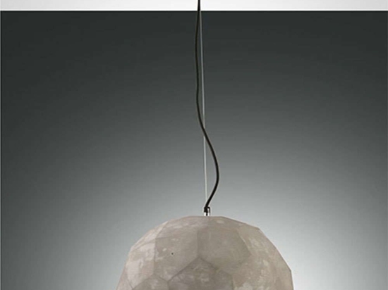 Φωτιστικό Οροφής Bloom 3616-40-131 Grey Fabas Luce Τσιμέντο,Μέταλλο