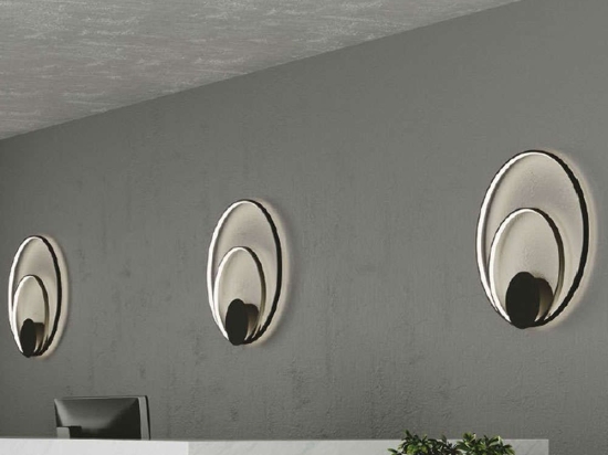 Φωτιστικό Οροφής - Πλαφονιέρα Diem LED-DIEM-PL-NER 40W Led Φ61,5cm 6cm Black Luce Ambiente Design Αλουμίνιο