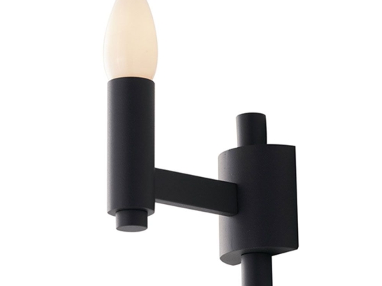 Φωτιστικό Τοίχου - Απλίκα I-Karol-AP E14 13x5cm Grey Luce Ambiente Design