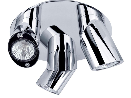 Φωτιστικό Οροφής Spot 77-2207 GU12010-3R Ronto Chrome Homelighting Μέταλλο