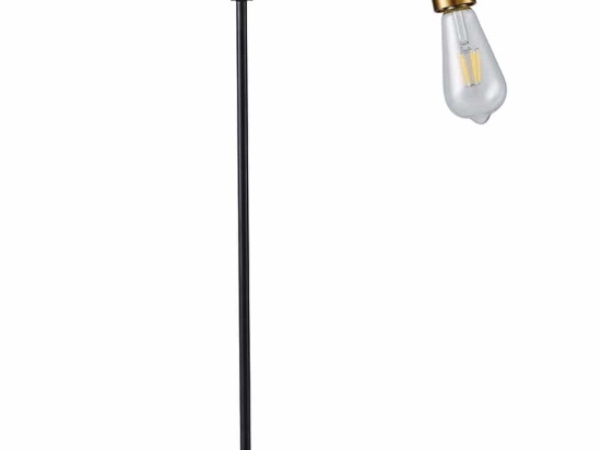 Φωτιστικό Επιτραπέζιο Adept 77-8276 36x16x56cm 1xE27 60W Black-Gold Homelighting Μέταλλο