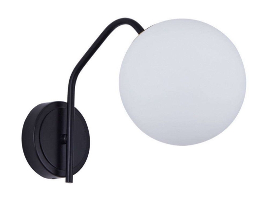 Φωτιστικό Τοίχου Flake 77-8289 15x30x21cm 1xE14 40W Black-White Homelighting