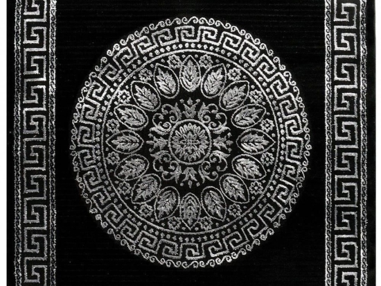 Χαλί Craft 23480-090 Black-White Merinos 160Χ230cm