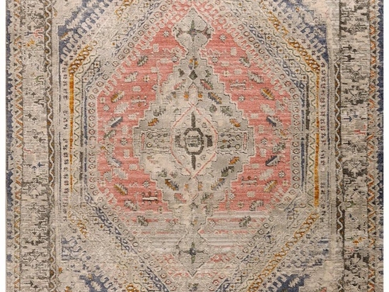 Χαλί Lavinia 00160-110 133X190 Grey-Multi Merinos 133X190cm