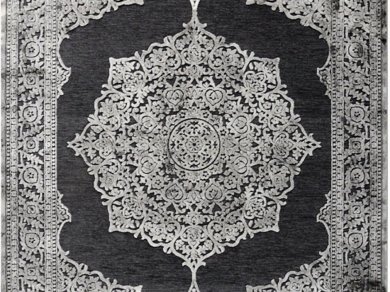 Χαλί Harmony 37208-995 Grey-Anthracite Merinos 160X230cm