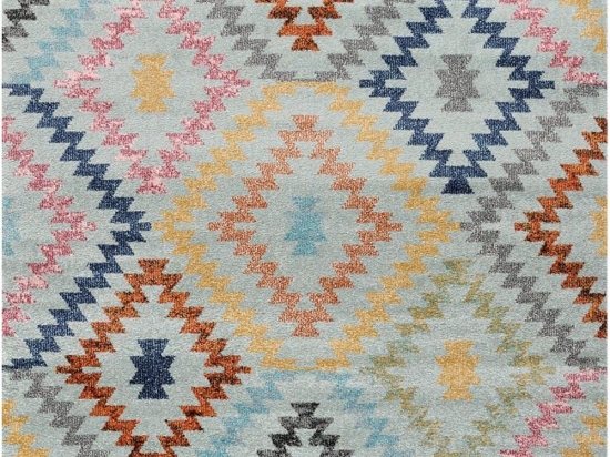 Χαλί Palmas 37933-131 Blue-Multi Merinos 160X230cm