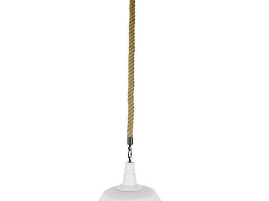 Φωτιστικό Οροφής Naranza 01409 1xΕ27 Με Πλέγμα Φ36x31cm White Matt GloboStar