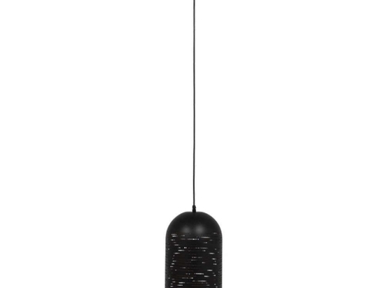 Φωτιστικό Οροφής Saga 01591 1xΕ27 Φ20x41cm Black-Gold GloboStar