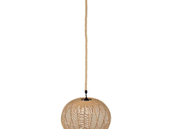 Φωτιστικό Οροφής Simon 00727 1xΕ27 Φ50x47cm Beige-Blue GloboStar