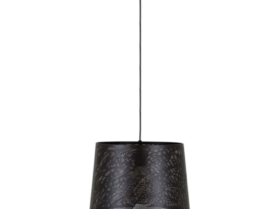 Φωτιστικό Οροφής Sparkle 00733 1xΕ27 Με Πλέγμα Φ35x26cm Black GloboStar