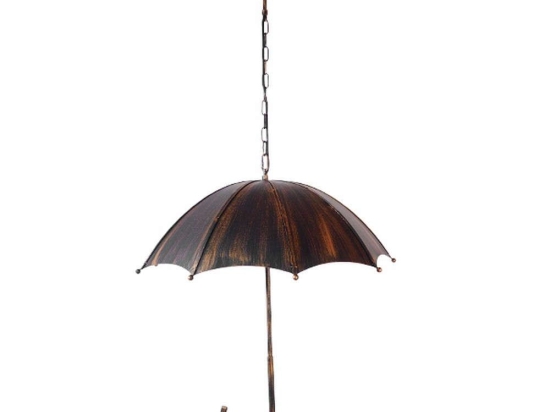 Φωτιστικό Οροφής Umbrella 01406 5xE27 Φ58x60cm Rust GloboStar