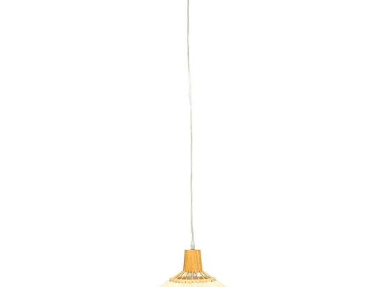 Φωτιστικό Οροφής Ventalia 00897 1xΕ27 Φ40x22cm Beige GloboStar