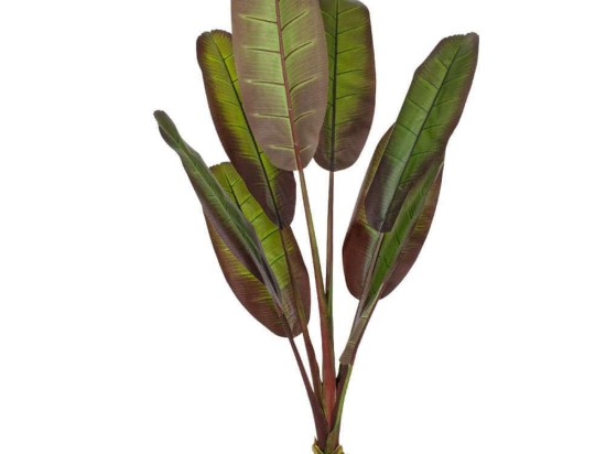 Τεχνητό Δέντρο Bloody Banana Tree 20119 Φ120x220cm Red-Green GloboStar Πολυαιθυλένιο,Ύφασμα