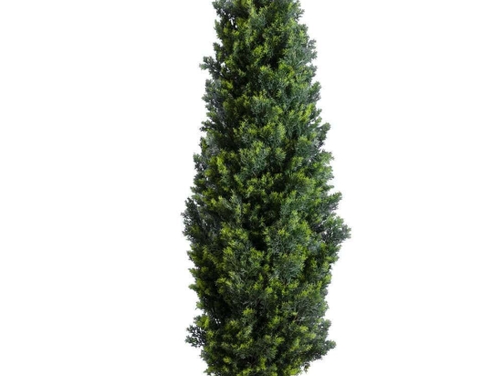 Τεχνητό Δέντρο Cypressus Leylandii 20155 Φ40x150cm Beige-Green GloboStar Πολυαιθυλένιο,Ξύλο