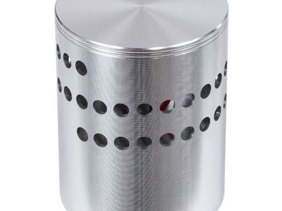 Φωτιστικό Τοίχου - Απλίκα Stains 60596 Φ5,5x7cm Blue Led 300lm 5W Nickel GloboStar