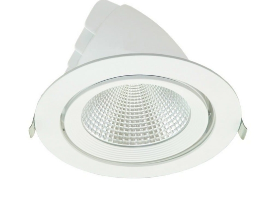 Σποτ Χωνευτό Lino2040 20W 4000K 1550lm White Aca Στρόγγυλο Αλουμίνιο