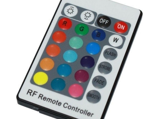 Τηλεχειριστήριο RF Remote Control QRGBWRF Για Προβολείς Q RGBW Aca