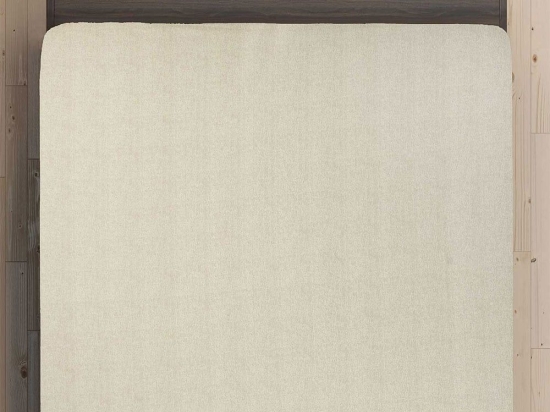 Σεντόνι Fused Beige Madi Μονό 170x260cm Βαμβάκι-Πολυέστερ