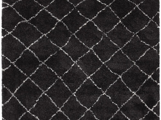Χαλί Fara 65217/699 Black-White Royal Carpet 80X150cm