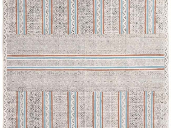 Χαλί Lotus Cotton Kilim 421 Grey-Beige Royal Carpet 100X160cm